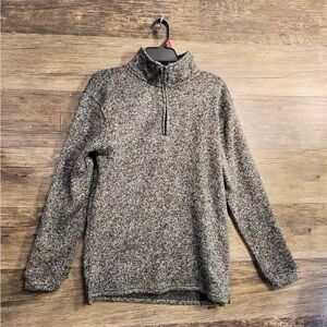 Mountain Ridge Heathered Gray Quarter-Zip Pullover